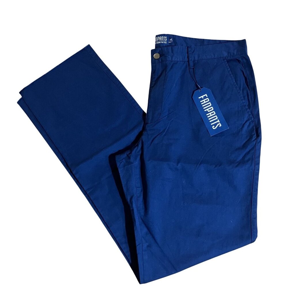 Fanpants Mens W40 Navy Blue Cotton Pants Made In India NEW